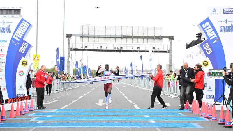 20. İstanbul Yarı Maratonu'nda Kenya Rüzgarı