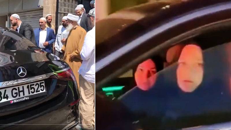Beşiktaş'ta Çakarlı Sürücü Motokuryeyle Tartıştı, Aracın Menzil Şeyhiyle Bağlantısı Çıktı
