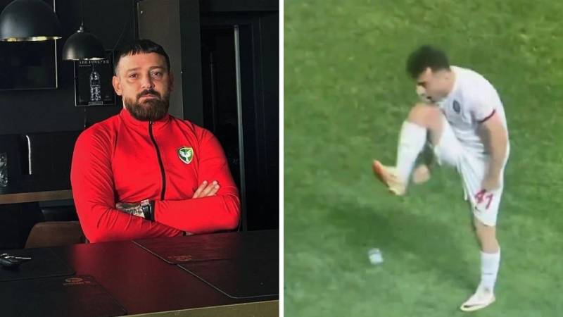 Deniz Naki, Burak Süleyman'ı tehdit etti: Kendini en güvende hissettiğin anda...