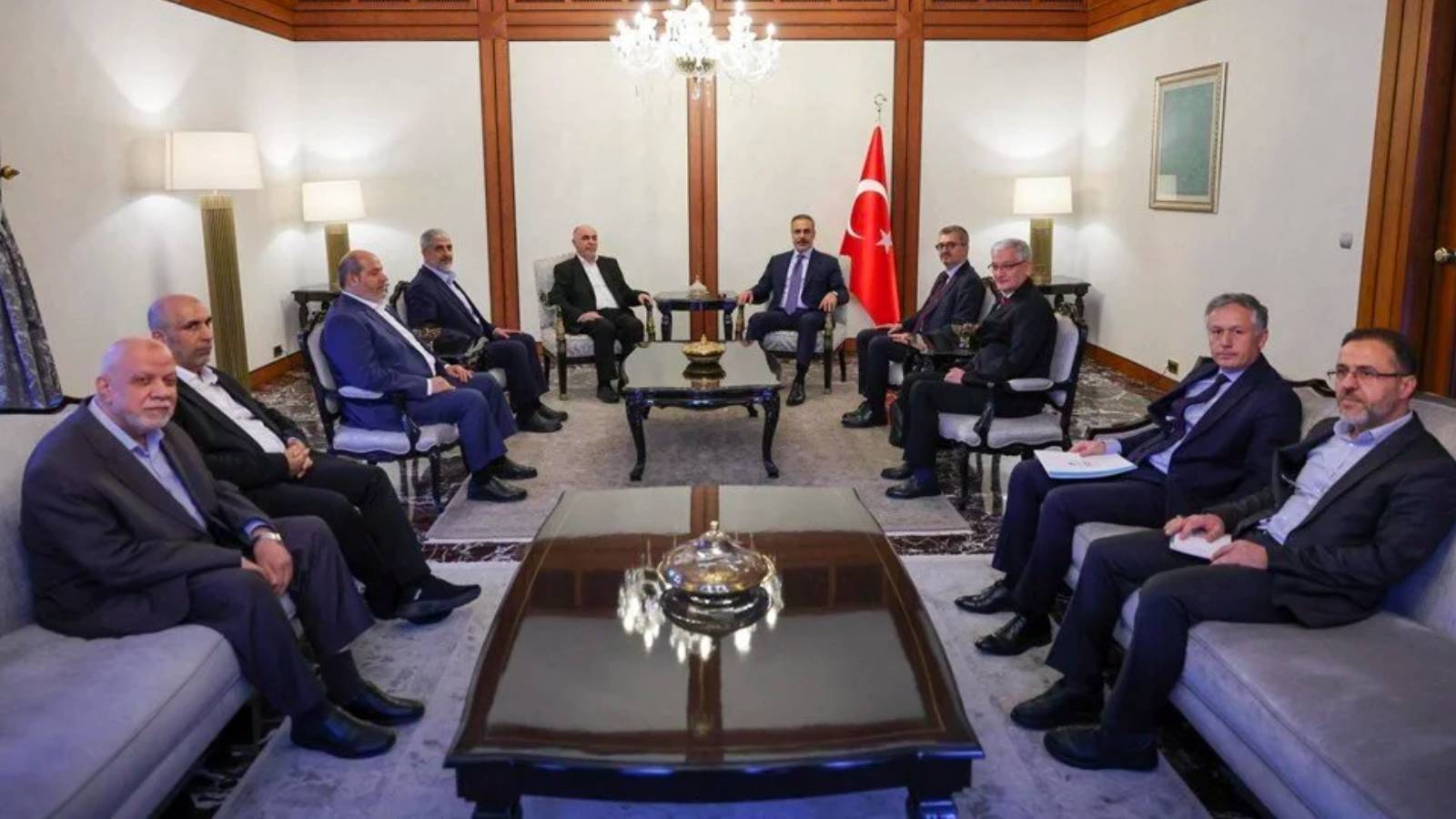 Dışişleri Bakanı Fidan, Hamas Heyetiyle Görüşmesinde Türkiye'nin Filistinli Gruplar Arası Birliği Destekleyeceğini Belirtti
