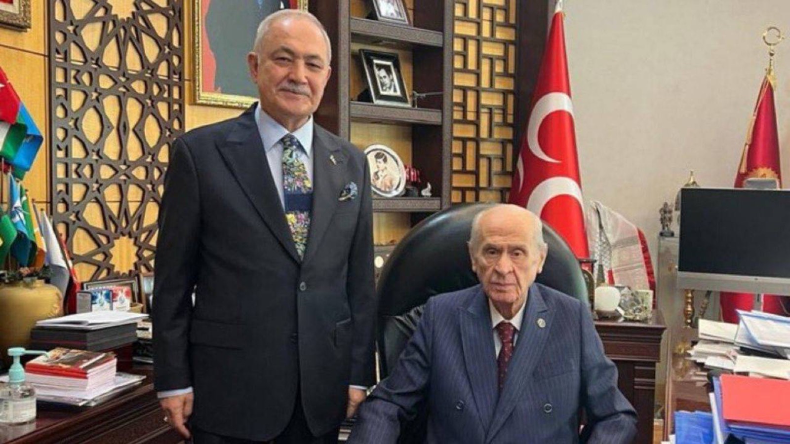 Eski MHP'li başkan, deprem davası sonucu aldığı 21 yıl hapis cezasının ardından Devlet Bahçeli'yi ziyaret etti