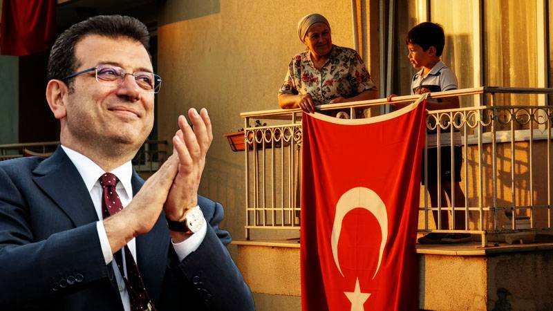 İmamoğlu hücresini resmetti, bayrak çağrısını yineledi: Her yerde olsun