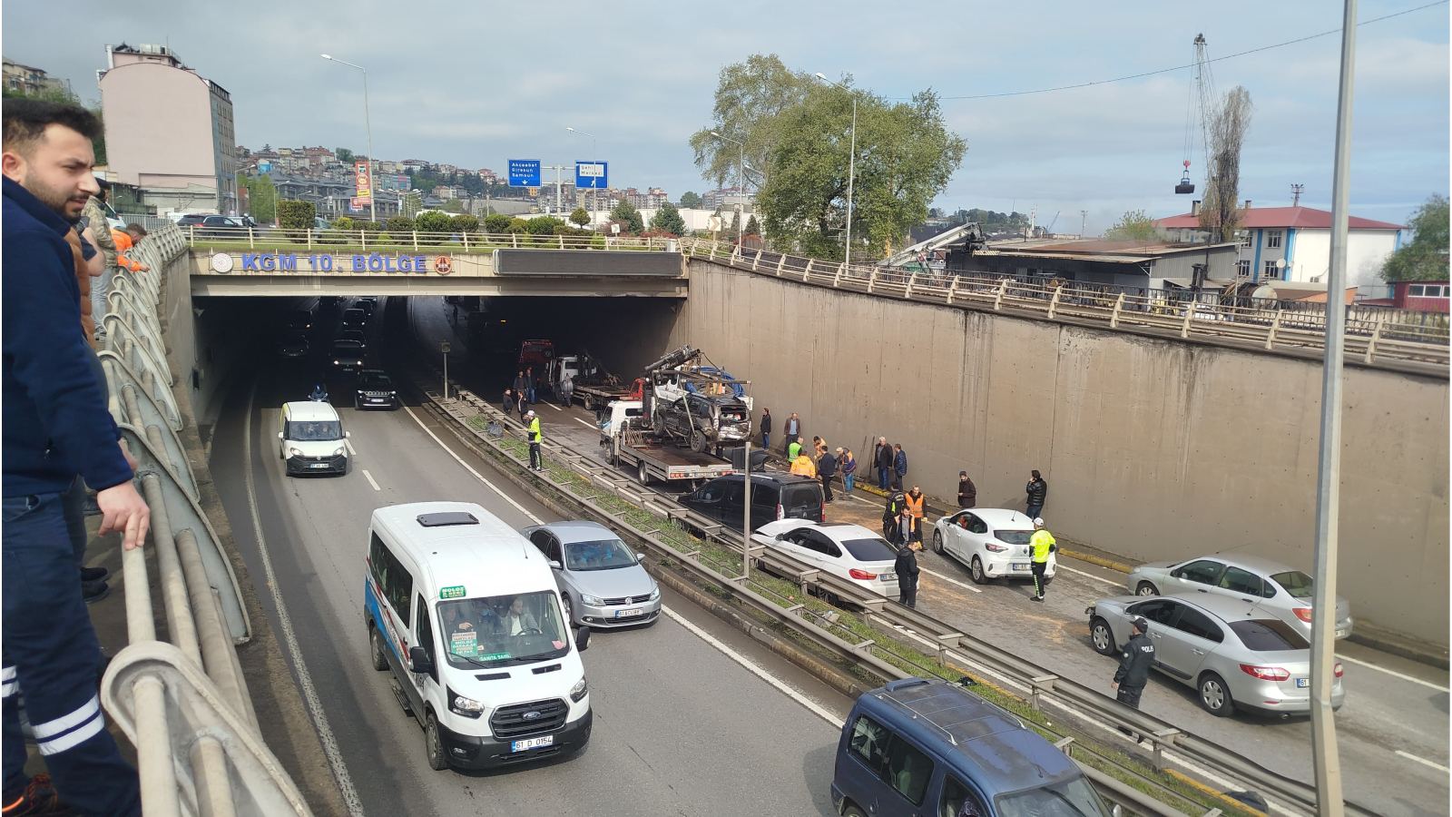 Karadeniz Sahil Yolu'nda zincirleme kaza: 12 yaralı