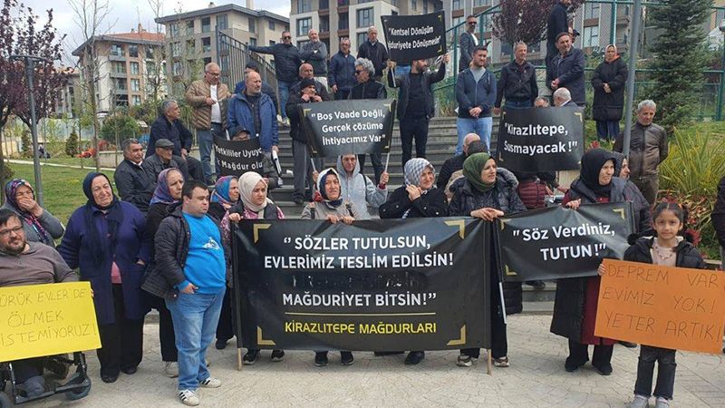 Kirazlıtepe'den Ev Talebi: "Mezara Değil, Evimize Kavuşalım"